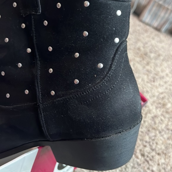 Circus by Sam Edelman for torrid black western booties. 9.5 WW - Picture 11 of 12